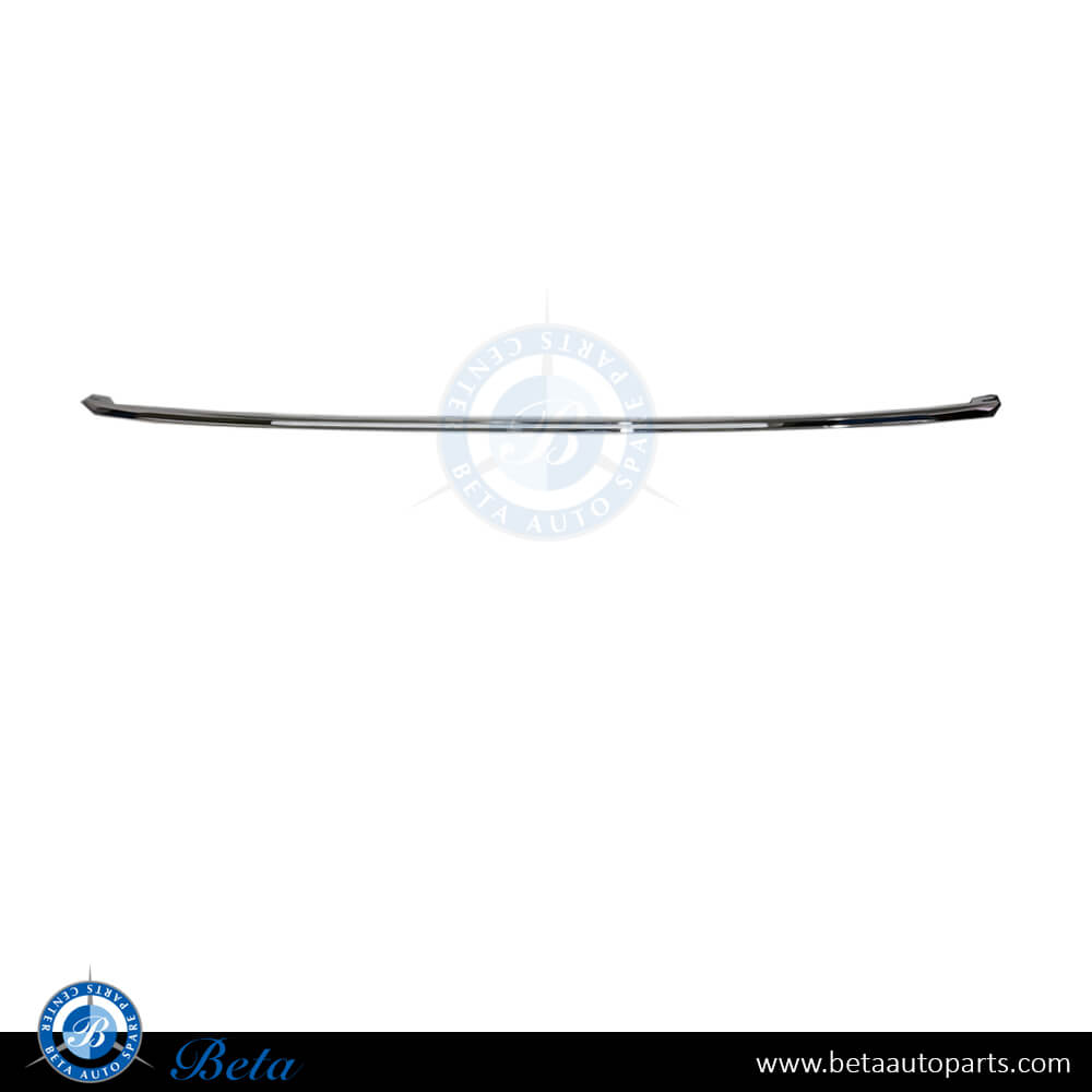 Rear Bumper Chrome Moulding Luxury Line for BMW 3 Series F30 LCI 2016-2018 models, Part Number 51127384572 Rear Bumper Chrome Moulding Luxury Line for BMW 3 Series F30 LCI 2016-2018 models, Part Number 51127384572